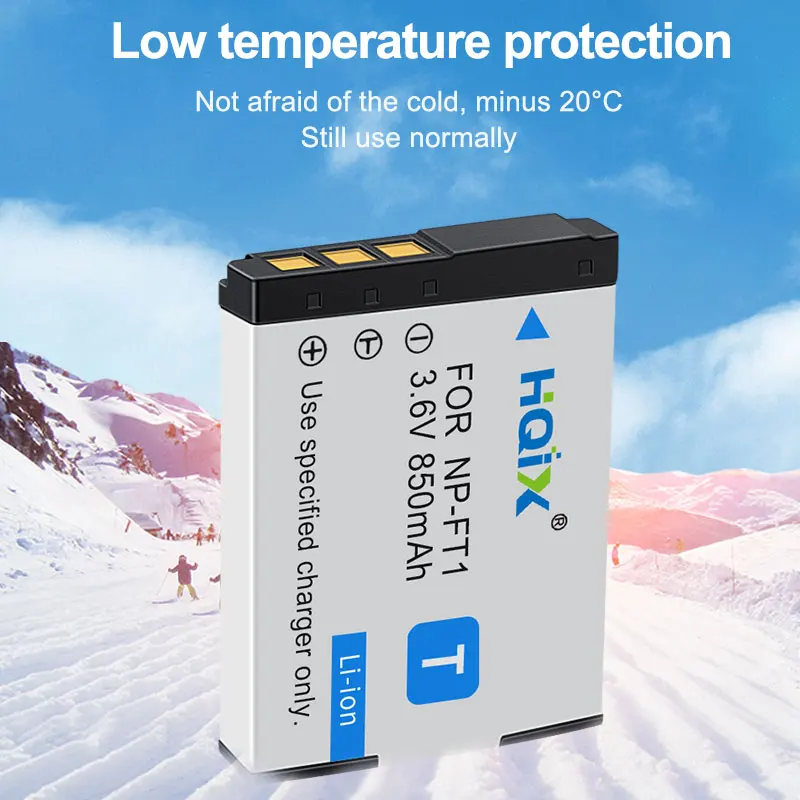 HQIX для Sony DSC-T10 L1 M1 M2 T11 T33 T1 T3 T5 T9 Камера NP-FT1 Зарядное устройство Аккумулятор