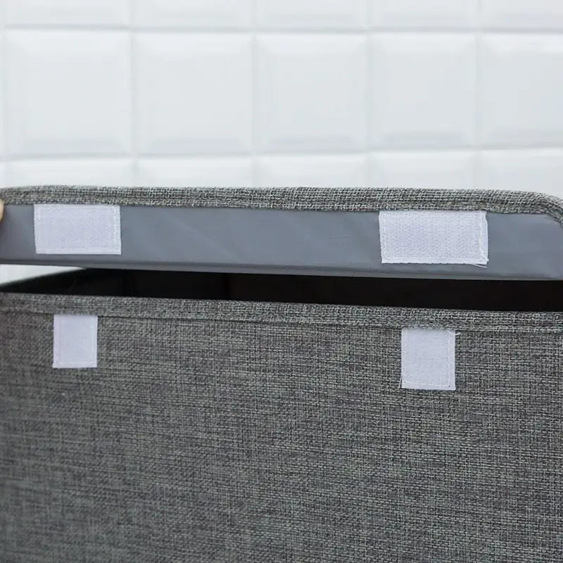 Thickened Fabric Dirty Clothes Basket, Three-Dimensional Foldable Dirty Clothes Bucket, Large Capacity Storage Box