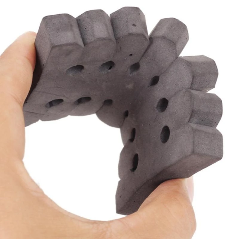 10 قطع من السهام الإسفنجية خفيفة الوزن لحماية حامل فاصل الرف سهل الاستخدام