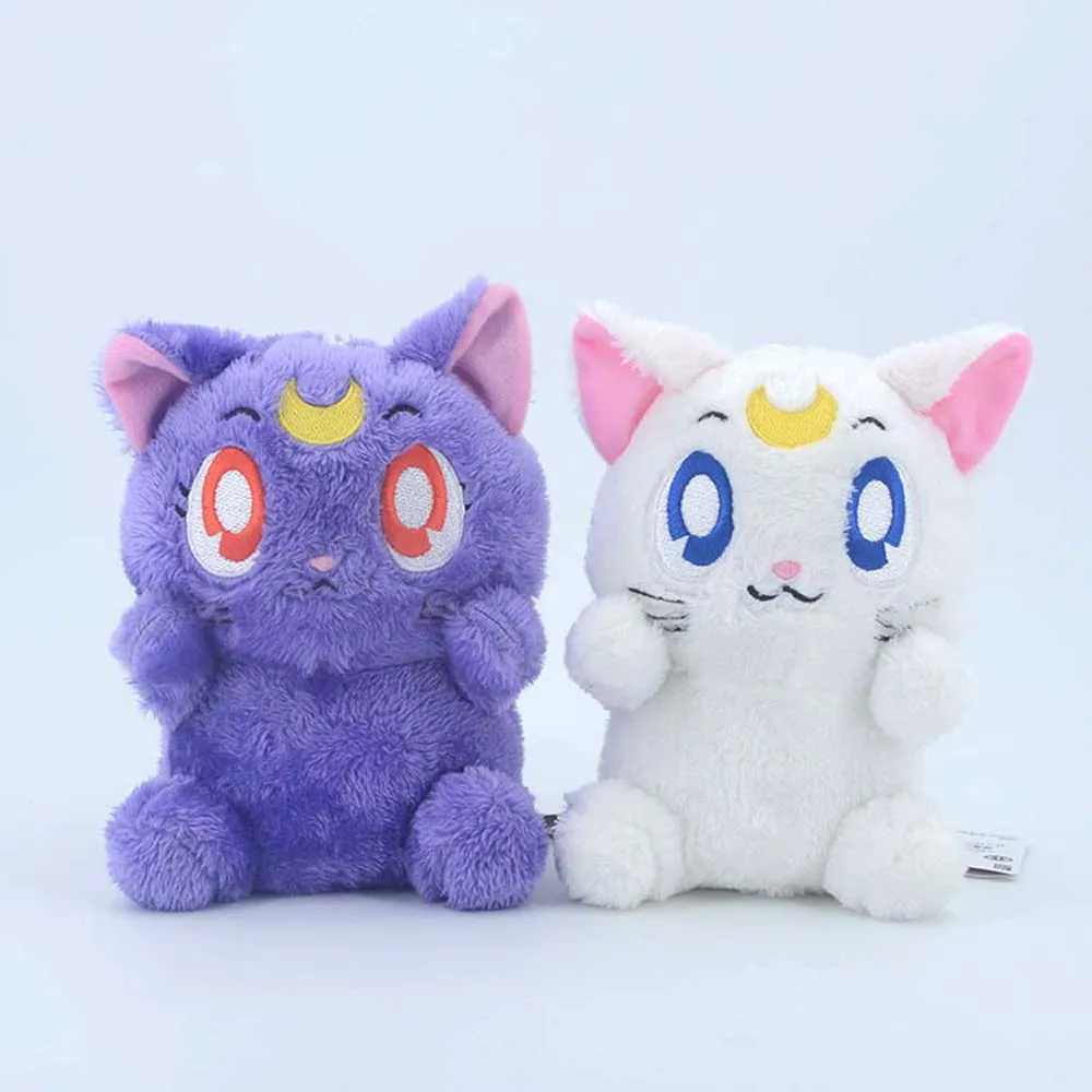 20CM Sailor Moon Plush Doll Toys kawaii Luna Lovely Artemis Anime Soft Stuffed Dolls Decoration Backpack Pendant Gift For Kids