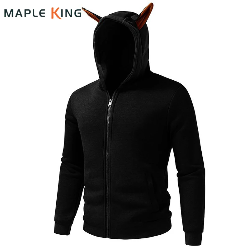 ملابس رياضية بقلنسوة كبيرة الحجم من High Street للرجال والنساء، سويت شير بقلنسوة وسحاب للهالوين، بلوزات بانك رائعة