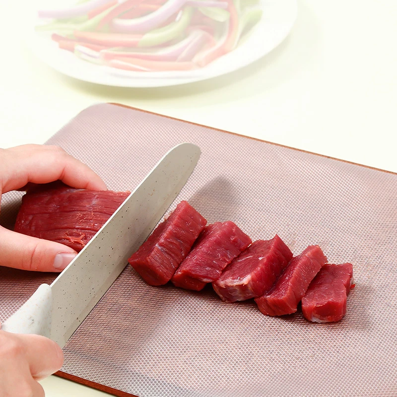 1Box Disposable Cutting Coard Mat Portable Kitchen Chopping Board Pad With Cutting Sliding Knife Disposable Chopping Board Paper - view 4