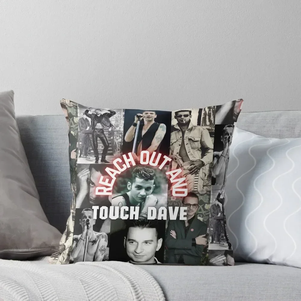 

Dave Gahan - Reach Out Throw Pillow Throw Pillow Covers New year pillow