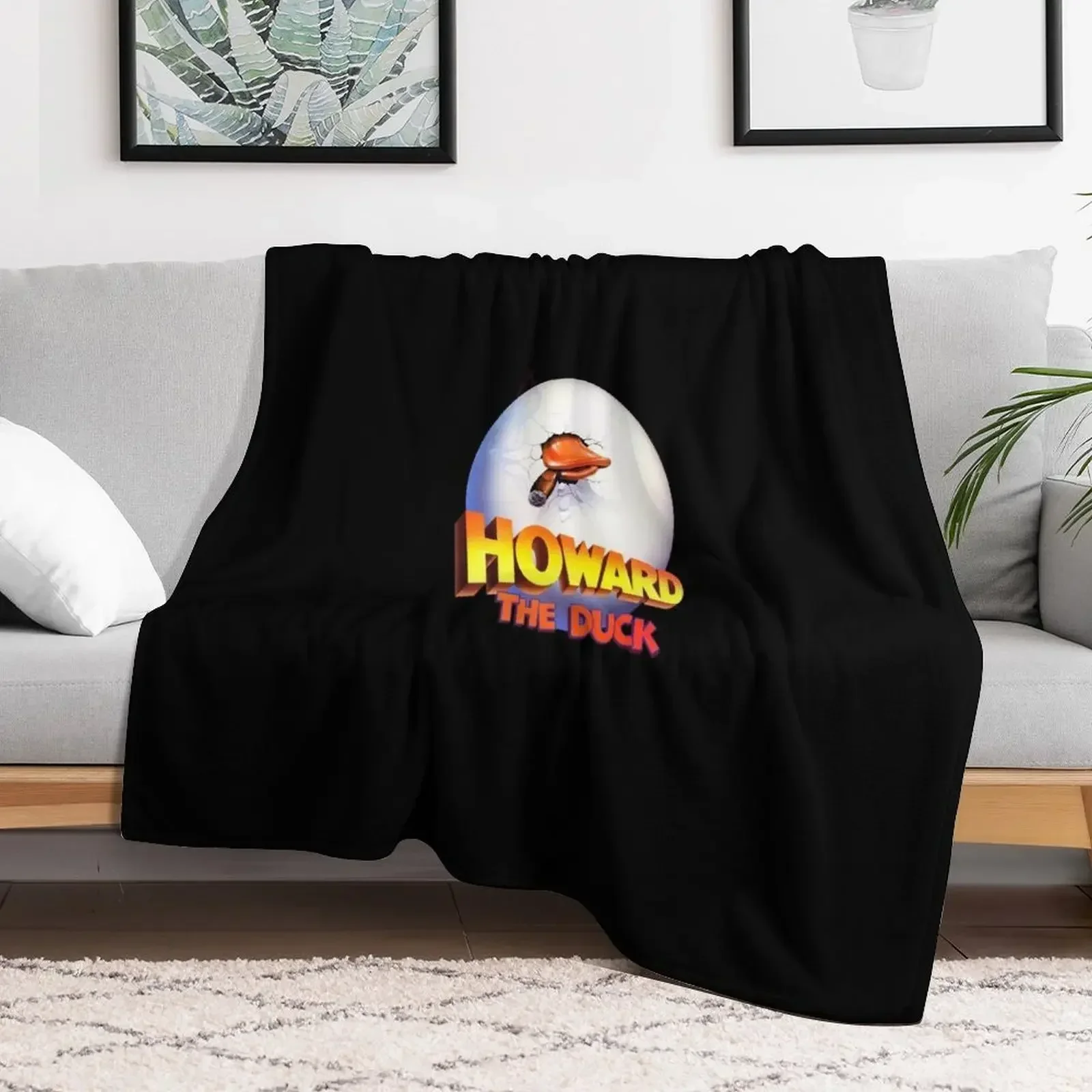 68 Howard The Duck Throw Blanket for winter Decorative Sofas Blankets