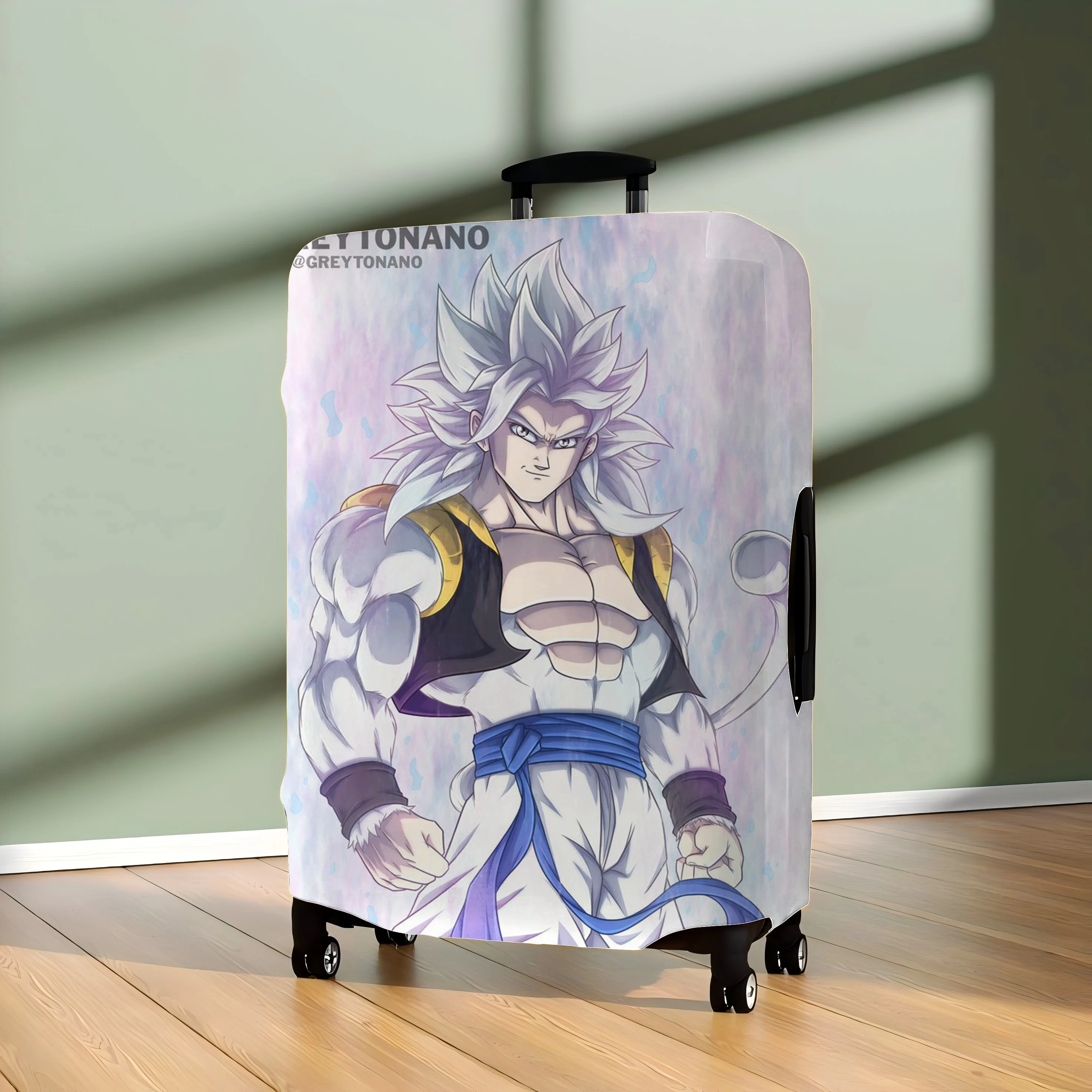 Travel Accessories Storage Bag Luggage Cover Son Goku For Dragon Ball Suitcase Case Covers Traveling Protector Protective Bags