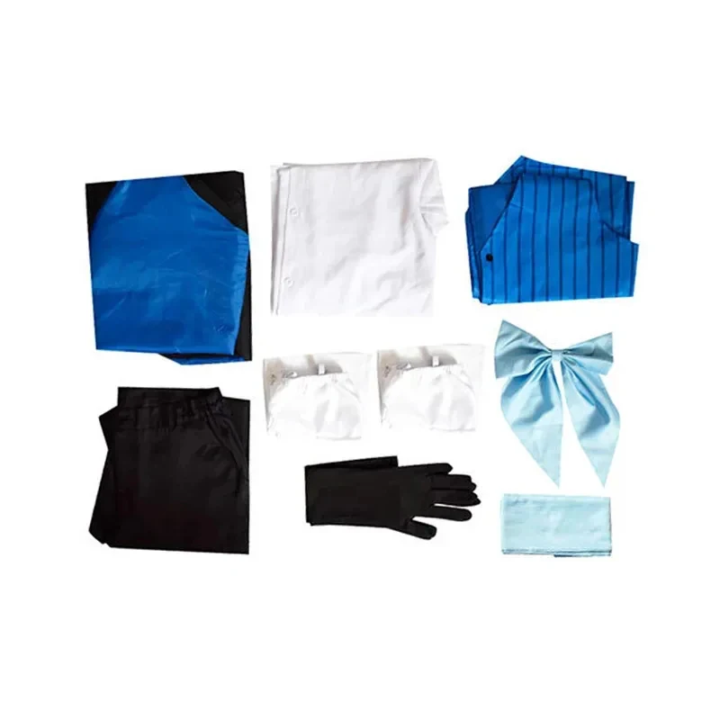 

♥Halloween Cosplay Costume Anime The Case Study of Wig Vanitas No Karte Uniform Men Women Christmas New 2026 Surprise Clothing