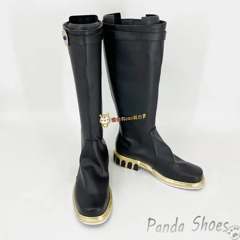 Umamusume Pretty Derby Oguri Cap Cosplay zapatos Anime juego Cos Botas Largas Cosplay disfraz Prop zapatos para fiesta de Halloween Con