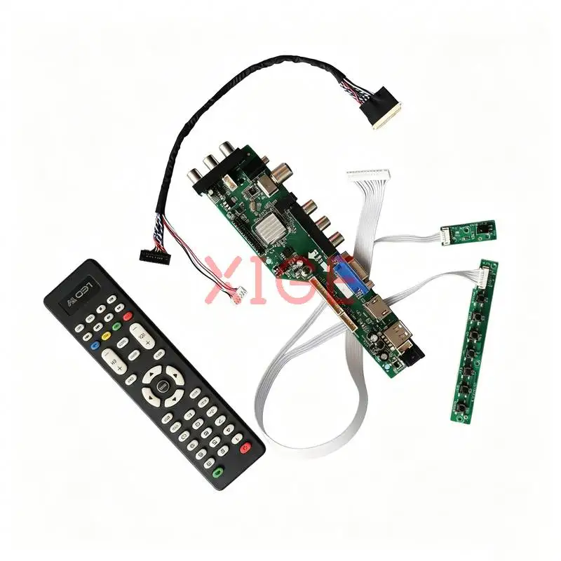 

Controller Board Fit BT156GW01 BT156GW02 N156B6 N156BGE 40-Pin LVDS Laptop Screen 1366x768 HDMI/VGA/AV/USB/DVB 1366*768 Kit DIY