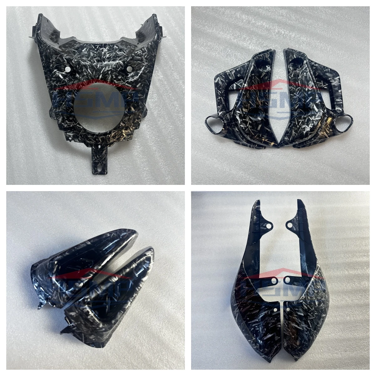 for Yamaha MT-07 2021 2022 2023 motorcycle shell fairing accessories ABS plastic forged pattern body kit