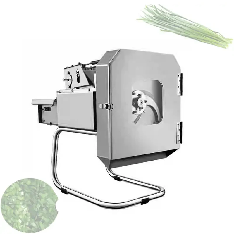 

Multifunctional Commercial Vegetable Chopper Stainless Steel Chili Ring Chives And Scallions Chopper