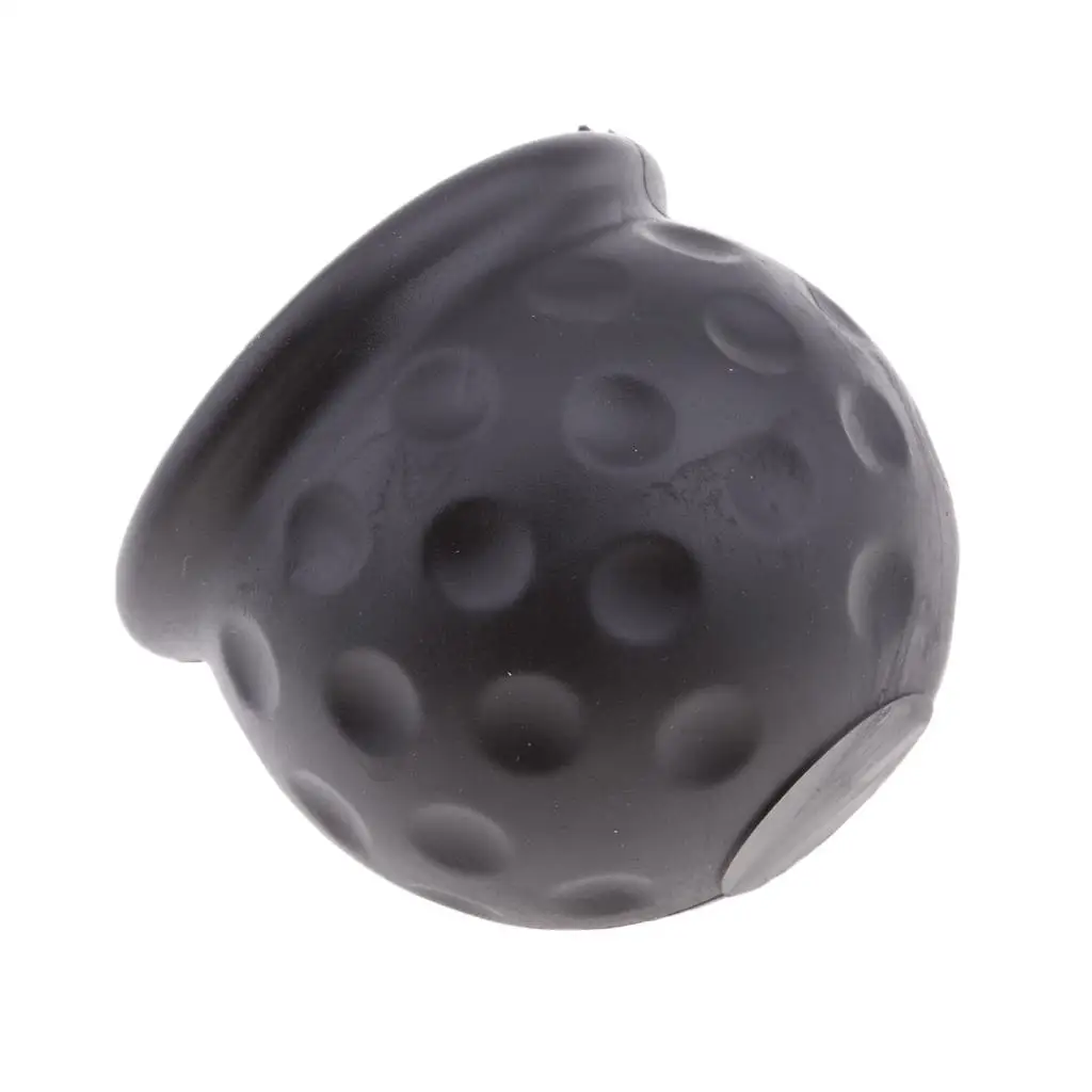 

Черная пластиковая заглушка для буксировочного крюка 50 мм, защита головки фаркопа для автомобиля, фургона, прицепа