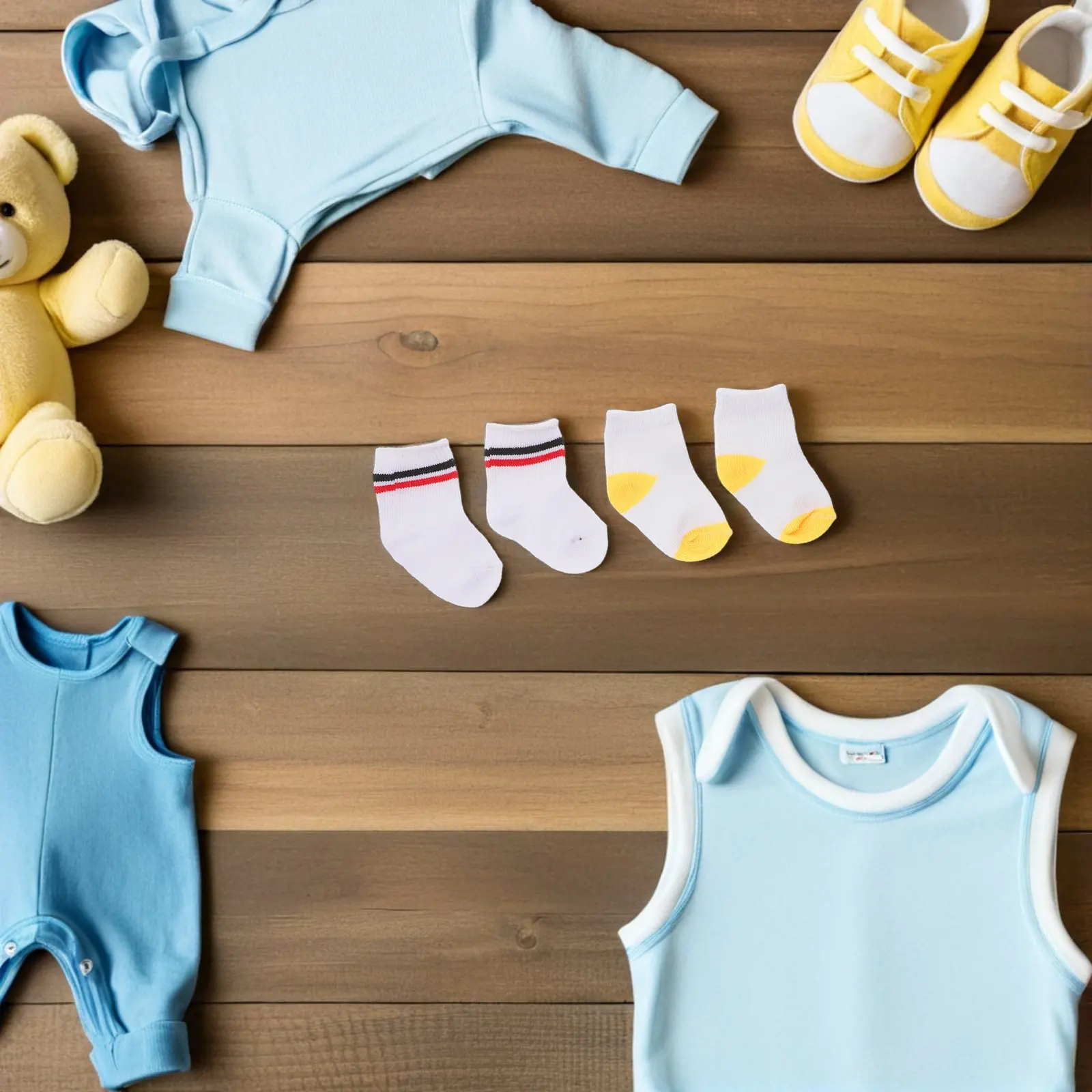 

Socks Cotton Mini Striped Socks Perfect Fit for 18 Inch Baby Clothes Kids Accessories Birthday