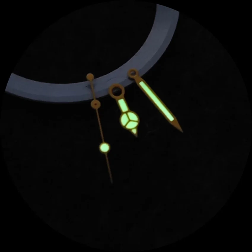 Colored Watch Hands for NH35 NH36 Movement 7.8mm*12mm*12.5mm Green Luminous Pointers Watch Accessories