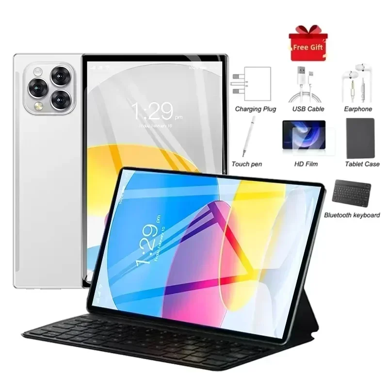 2025 NEW Pad 15 Pro Tablet Android 14 22GB+2TB 20000mAh Snapdragon 888 Original Tablets PC 5G Dual SIM Card WIFI HD 4K Mi Tab image 3