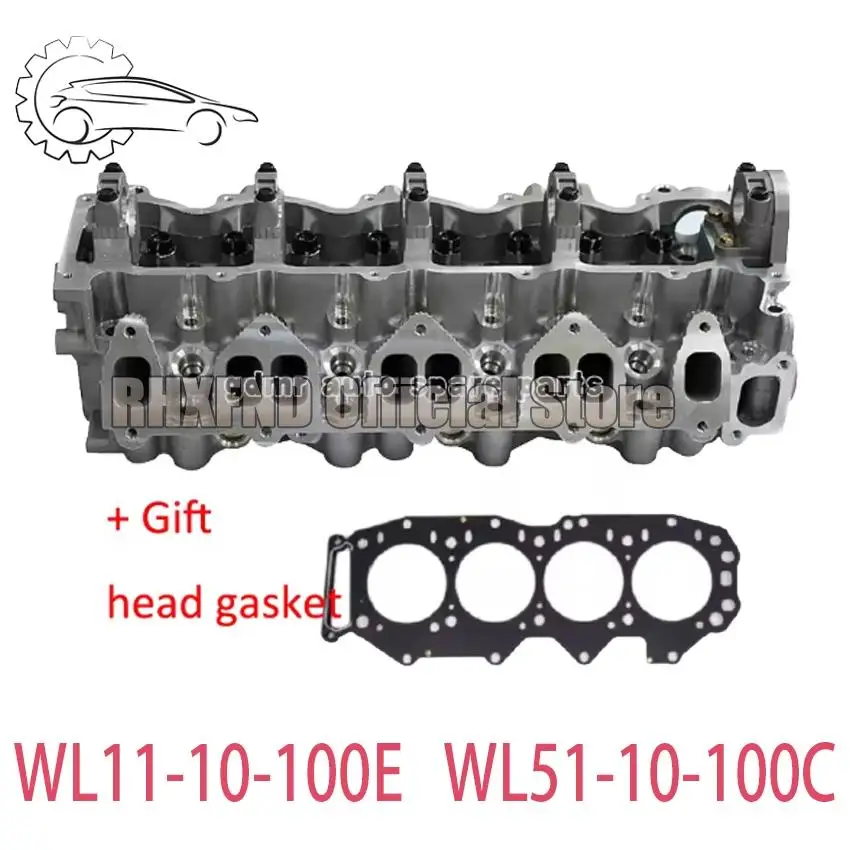 Engine cylinder head WL WL11-10-100E WL51-10-100C 40443225 AMC 908 745 for mazda b2500 MPV for ford ranger 2499cc b2500 head