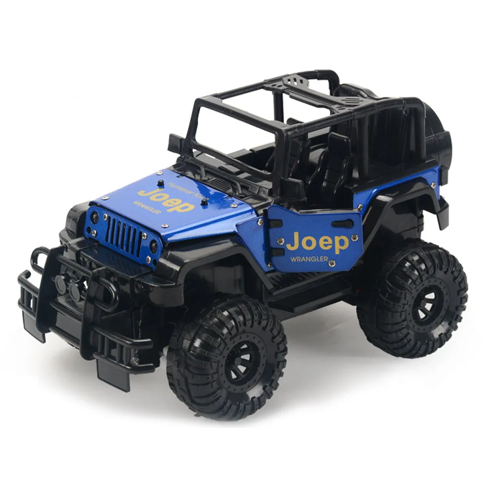 1/18 27HZ Alloy Mini RC Car Off Road Remote Control Cars Trucks with LED Lights Model Toys for Children Boys