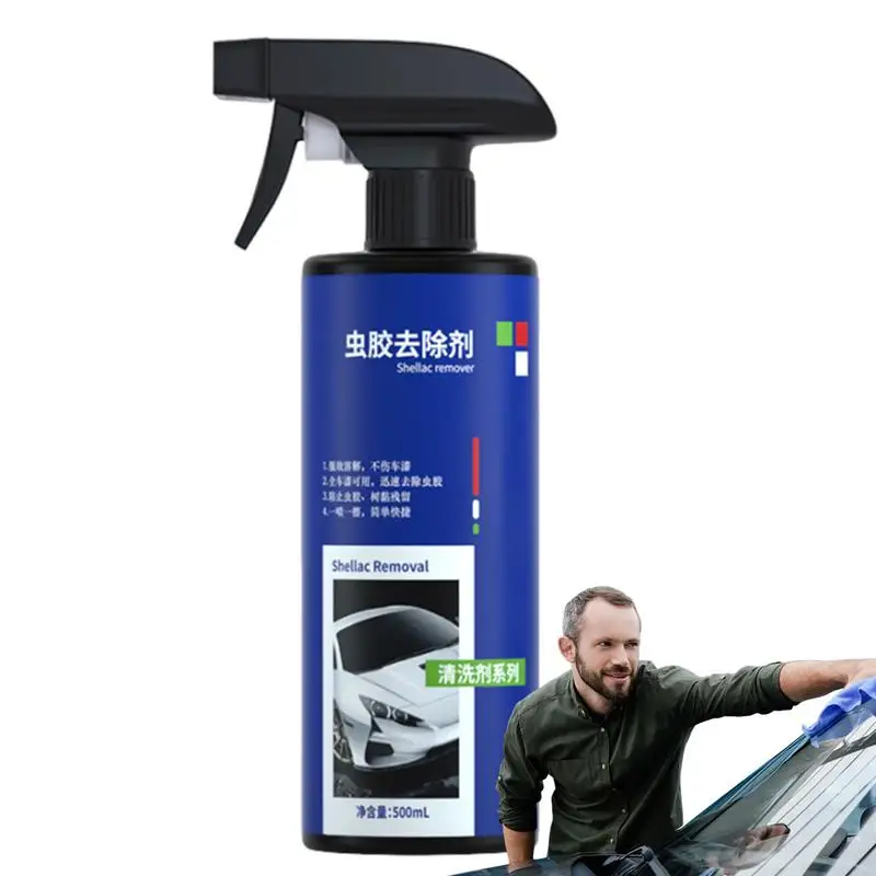 

Tree Sap Remover For Car 500ml Tar Remover For Automotive Paint Safe Automotive Paint Tar Remover Waterless Detailer Clean And