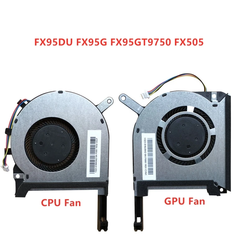 Brand New Original Laptop CPU Cooling Fan For ASUS FX95DU FX95G FX95GT9750 FX505