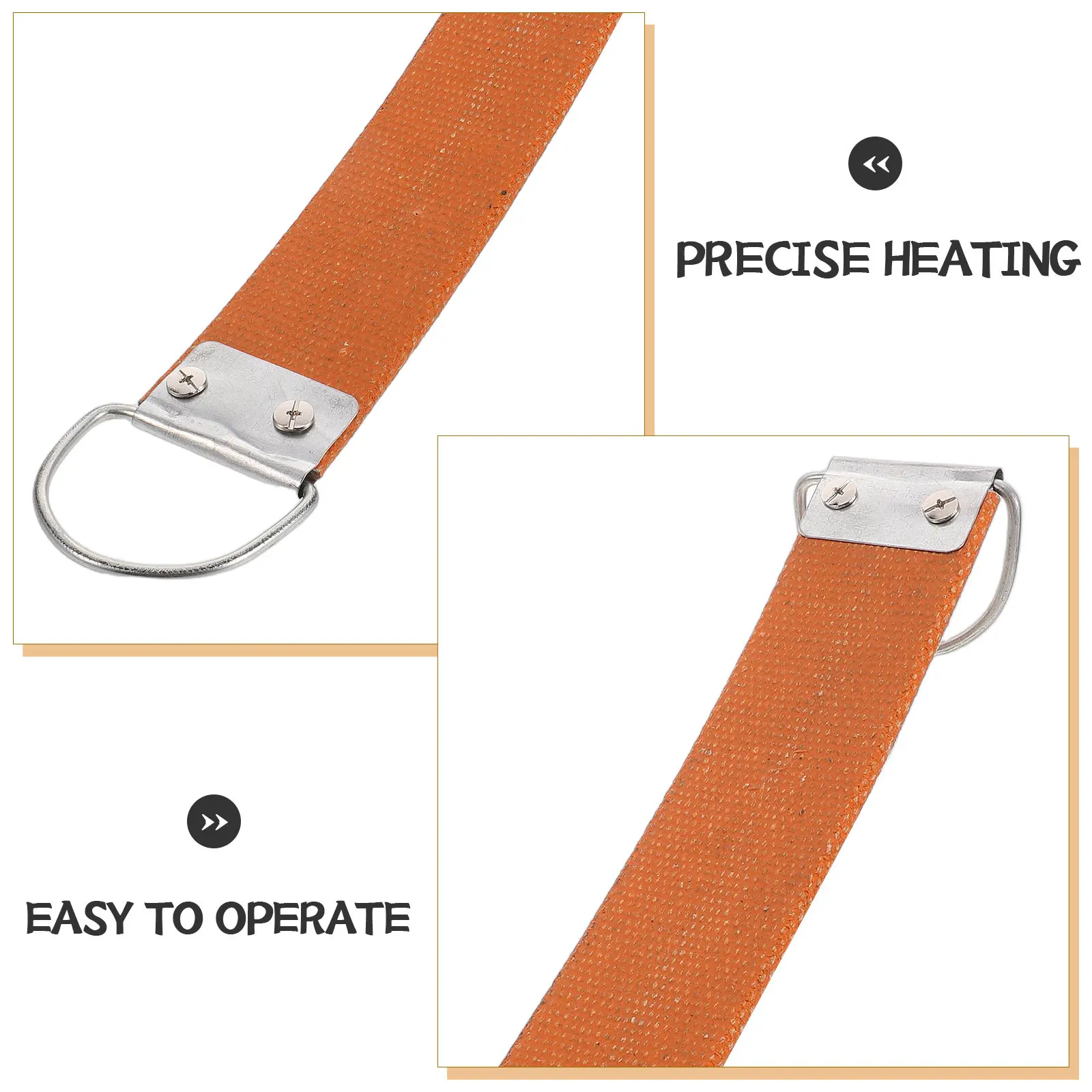 Luthier Rib Bending Iron with Adjustable Heat and Reinforced Belt for Violin Viola Guitar Side Shaping String Instrument Making