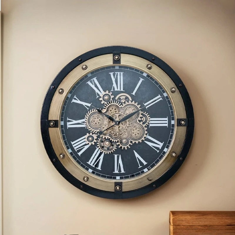 Relojes de Pared Vintage de Gran Tamaño, Relojes de Pared Industriales Únicos Disponibles al por Mayor, Decoración del Hogar, Orologi Da Parete ZY40BGZ