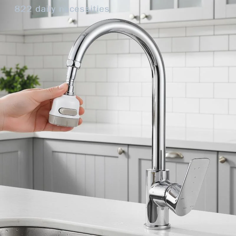 convenientFlexible Spray Head with 360° Bendable Faucet Extender for Comprehensive Sink Reach