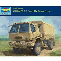 Trumpeter 01097 1:35 M1078A1P2 2.5 Ton LMTV Cargo Truck Assembly Model Kit