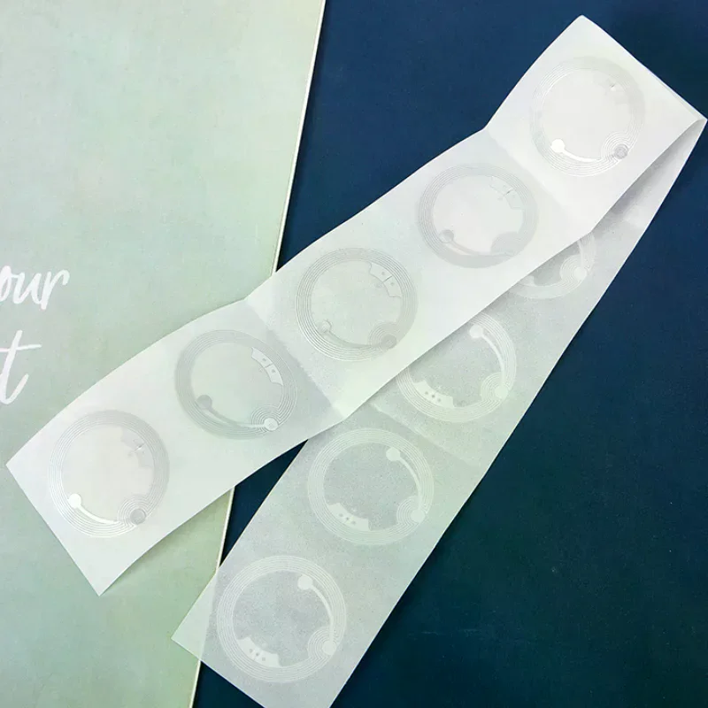 10pc Changeable Re-Writtable Round Dia 40mm Sticker Nfc Copy Clone Label For Home And Professional Use