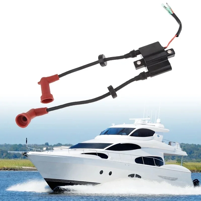 

Boat Accessories For Yamaha 9.9/13.5/15/20/25/40HP 2/4 Marine Outboard Motor Ignition Alloy Coil Assy Stroke Engine