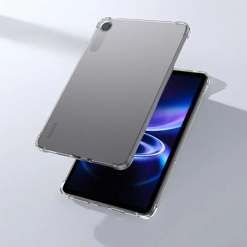 Funda For Xiaomi Redmi Pad 2 9.7 Case 2026 Soft Clear TPU Shell Protective Coque For POCO Pad C1 9.7 inch Tablet Cover