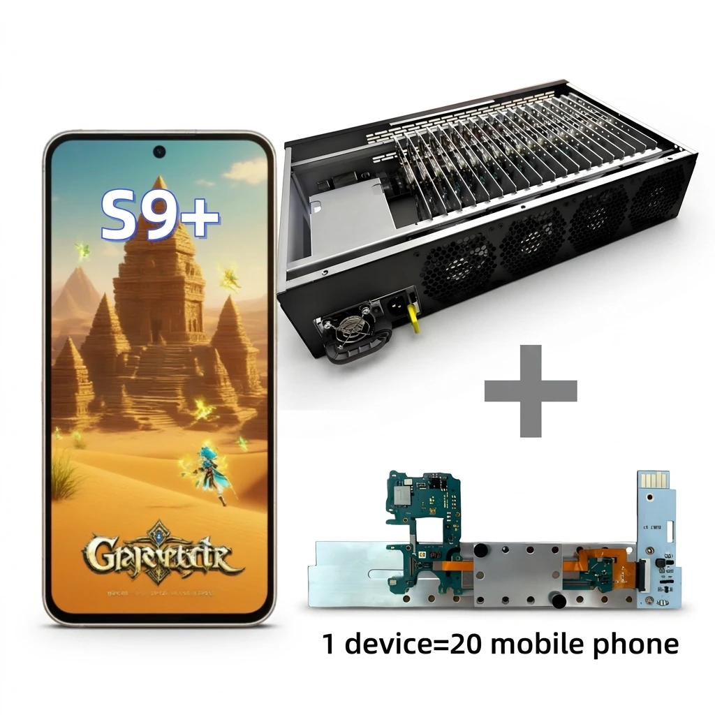 Mobile Phone  Group Control Box Phone Cluster Phone Farm Box Motherboard Control Unified Management  Phone Automation Click Bot