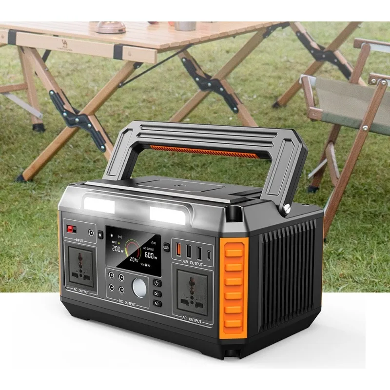 2000W Solar Portable Power Station 220V EU Plug Outdoor Energy Storage Generator Compatible with Solar Panel