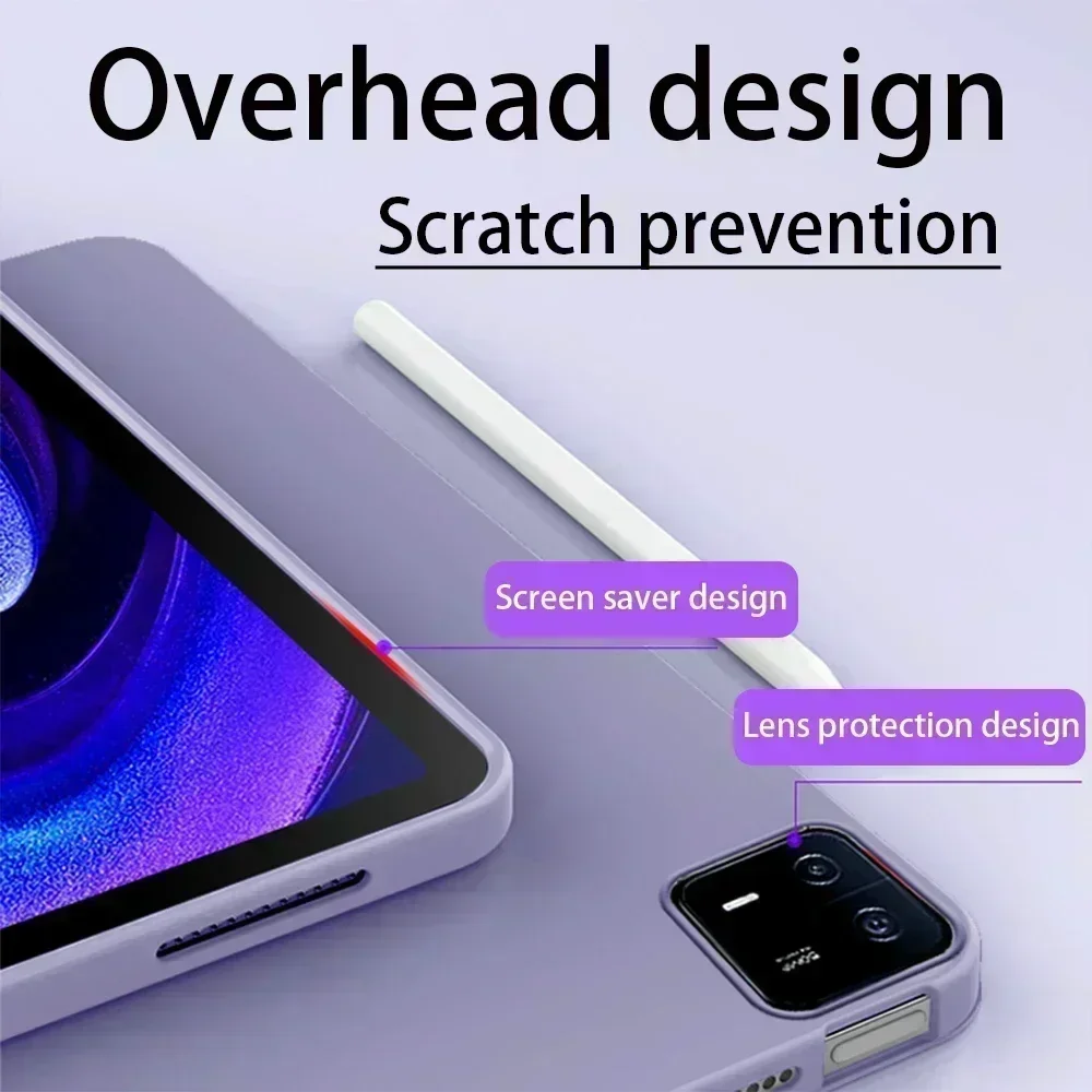 Untuk Mi Pad 5/6 casing Tablet, aksesori dukungan magnetik bangun otomatis untuk Xiaomi 11 inci Mi Pad Pro 5/6 penutup pelindung Tablet