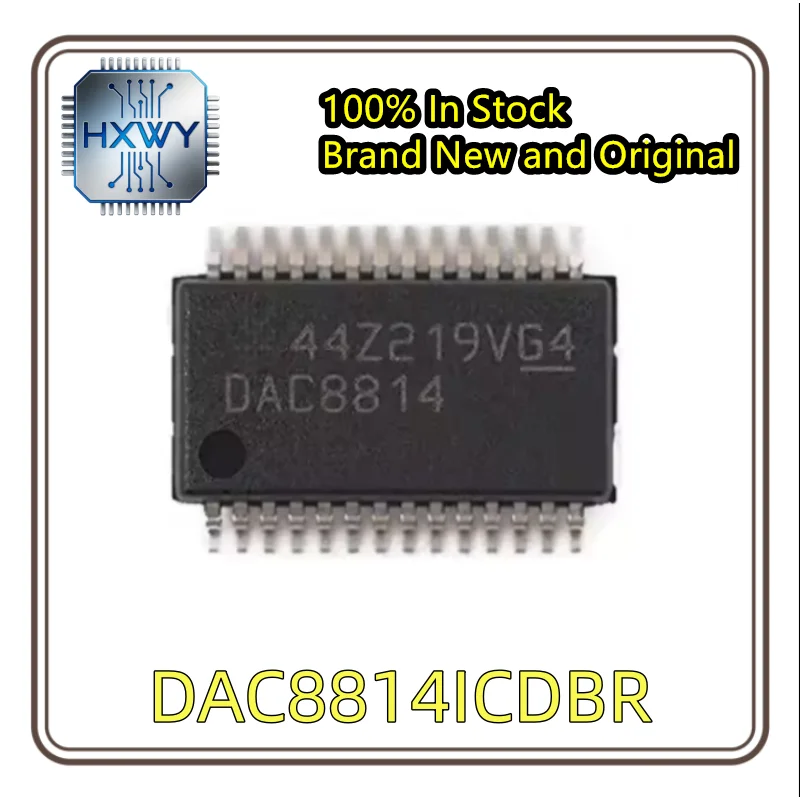 (1/3 pieces) DAC8814ICDBR DAC8814ICDB TSSOP-16 Digital-to-Analog Converter Chip New Electronic Parts Fast Delivery High Qualiy