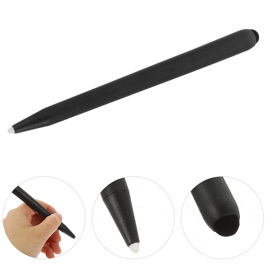 Stylo à pointe double pour écrans tactiles, idéal pour les tableaux blancs électroniques, l’écriture, le dessin et l’apprentissage sur écrans tactiles capacitifs.