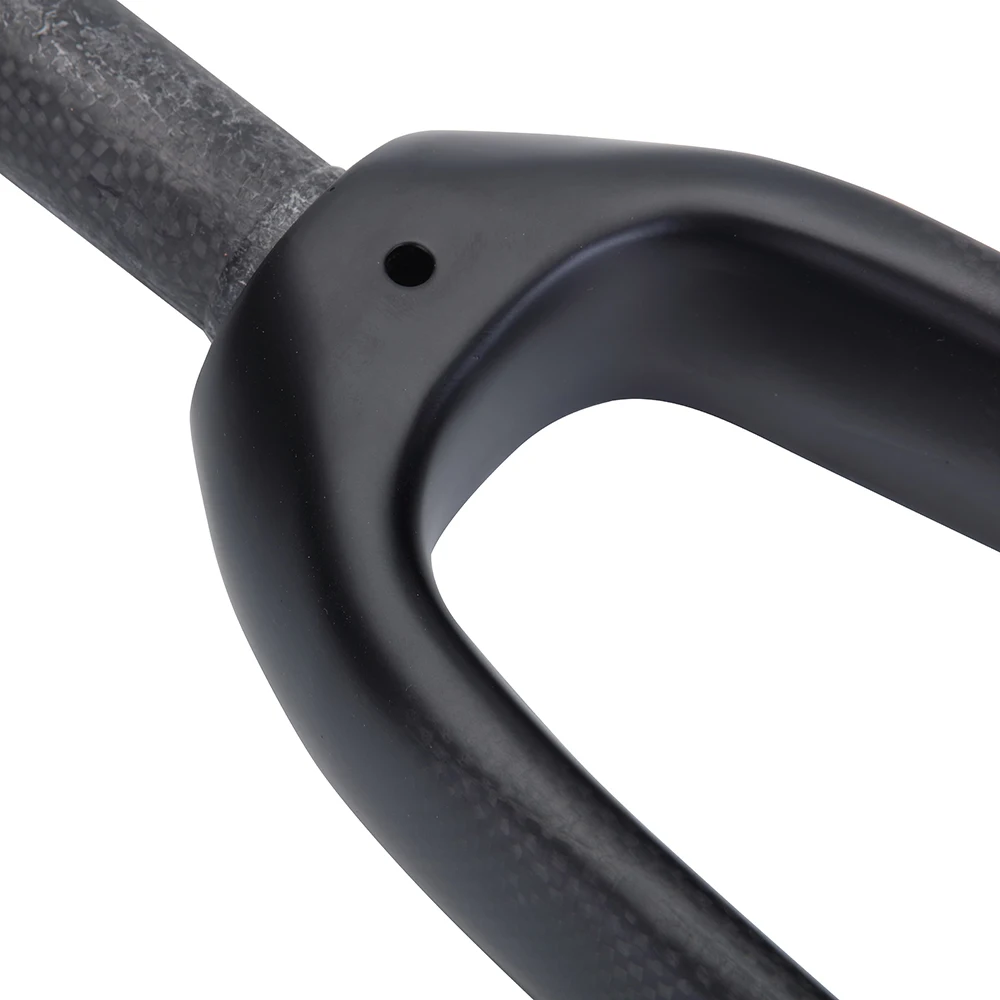 MTB Gabel Vollcarbon Fahrrad Vorderradgabel 26/2,5 Starre Fahrradgabel Gerades Rohr 430g Carbon Leichte Fahrradgabel – Detail 10
