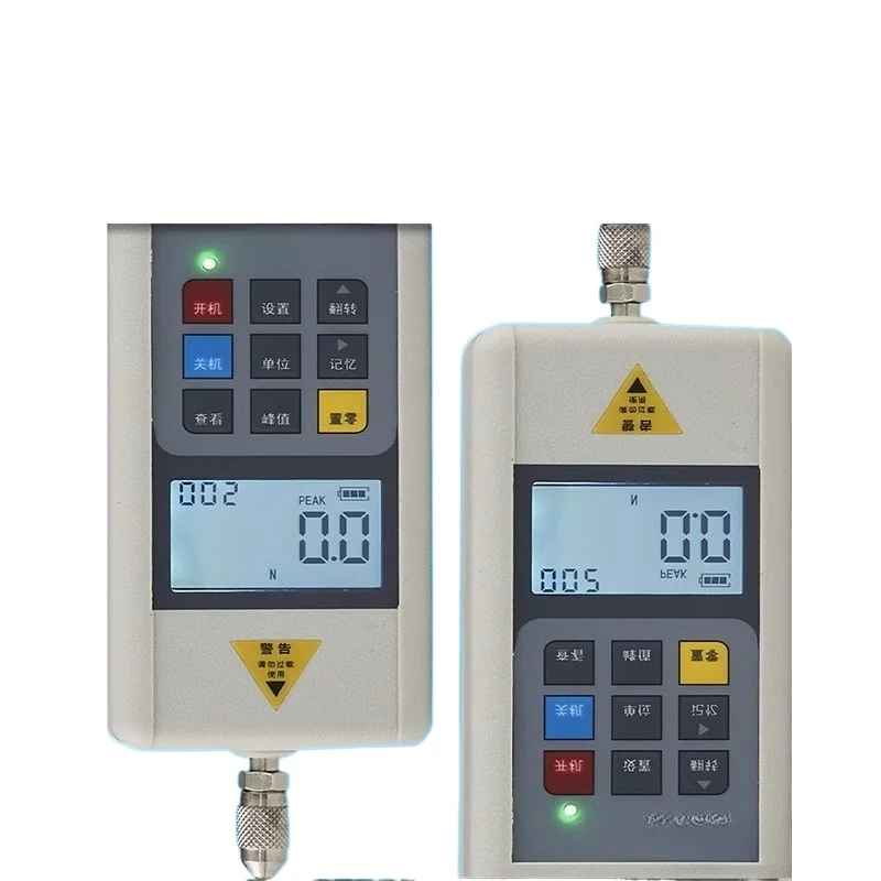 

Miniature stress testing instrument push-pull force meter digital pressure meter force measurement