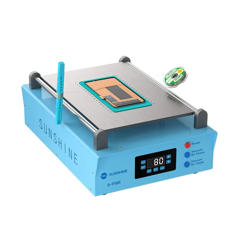 For S-918R LCD Screen Separator for Tablet Large Size Mobile Phone Super Suction Screen Machine Separator m