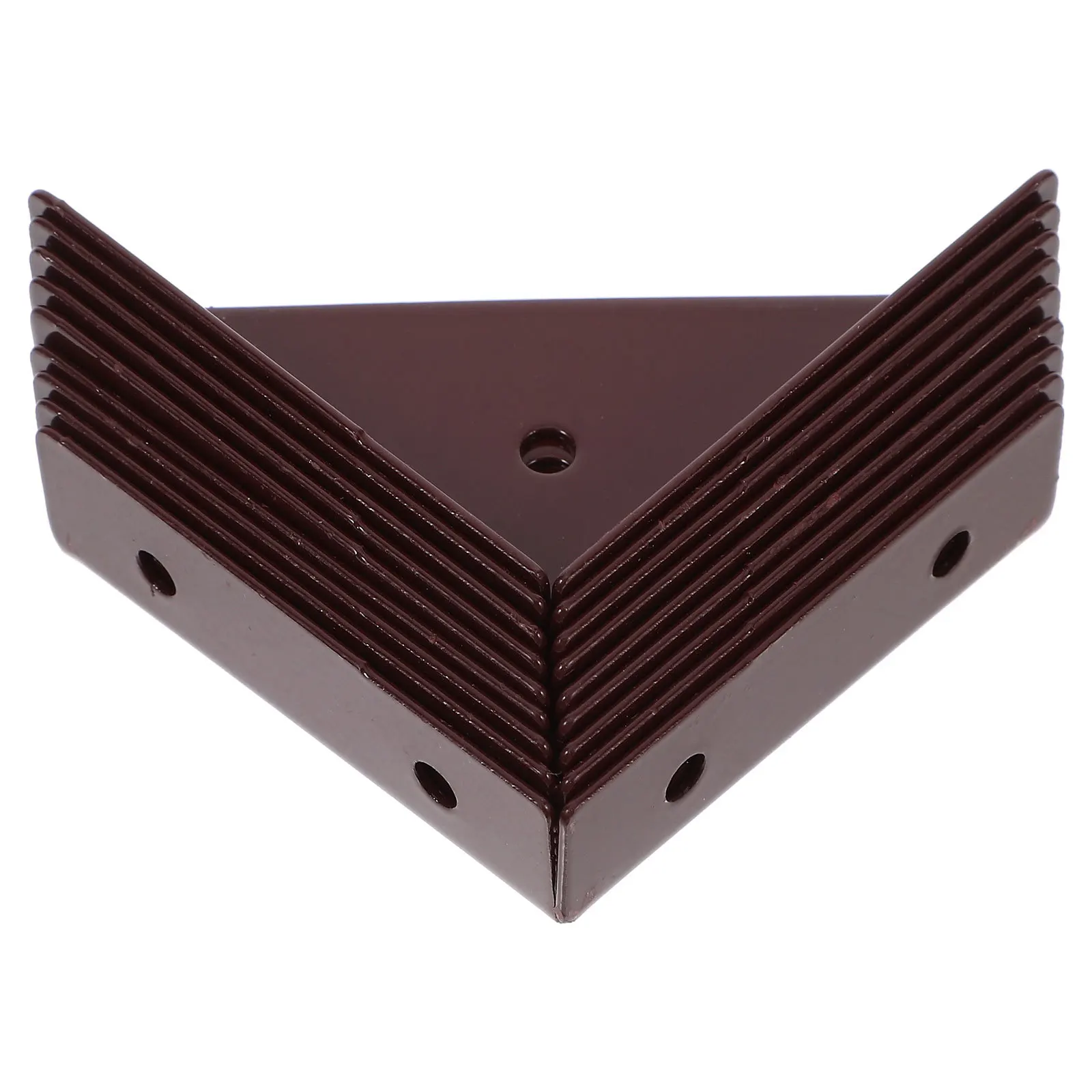 

10Pcs Thickened Corner Brackets Metal Bed Support Furniture Connector Replacement Corner Bracket Bed Frame Bracket