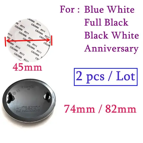 2개 45mm 73mm 82mm 블루 화이트 2핀 블랙 베이스 엠블럼 자동차 앞 후드 로고 또는 뒤 트렁크 배지 (E90 E46 E38 F10 F01 X 3 5 6 7 용) 2개 45mm 73mm 82mm 블루 화이트 2핀 블랙 베이스 엠블럼 자동차 앞 후드 로고 또는 뒤 트렁크 배지 (E90 E46 E38 F10 F01 X 3 5 6 7 용)
