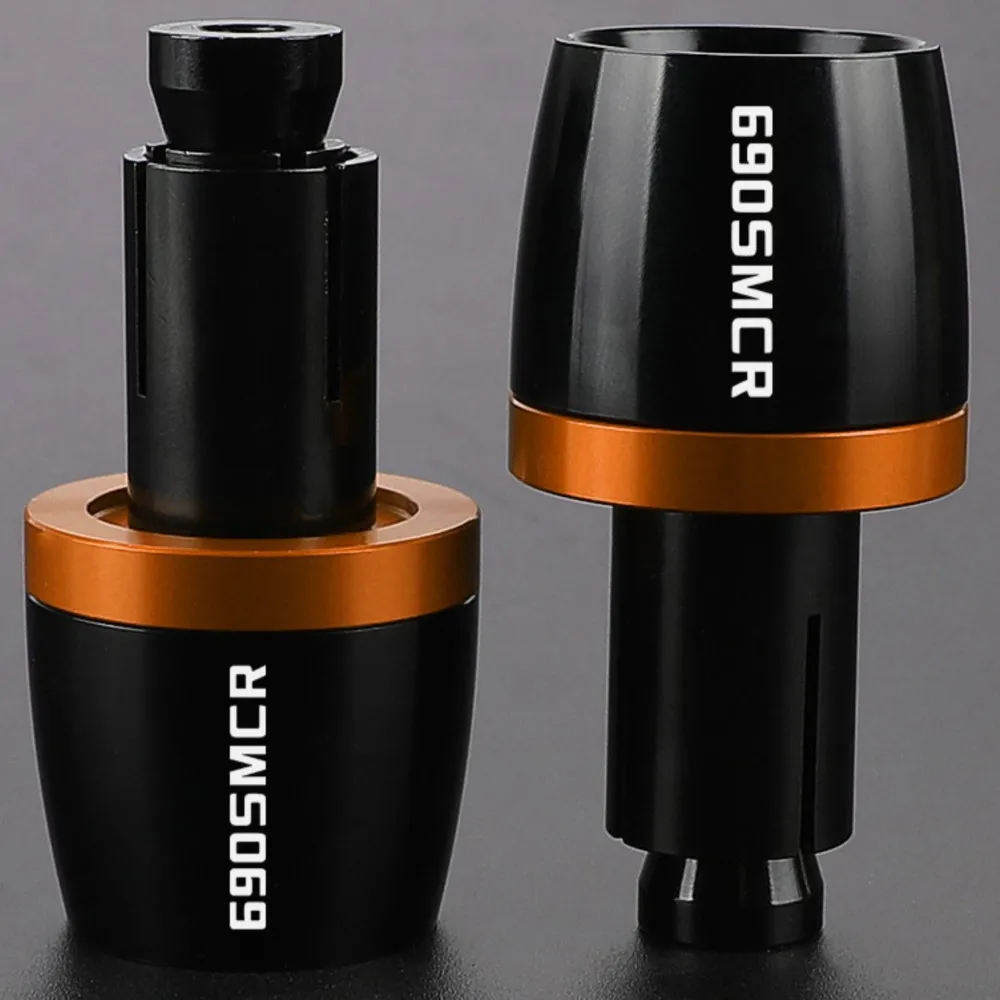 

For 690SMCR 2008-2011 2010 2009 Handlebar Counterweight Plug Slider 690 SMCR 690SMC R 22mm CNC Metal Handle Bar Ends Grips Moto