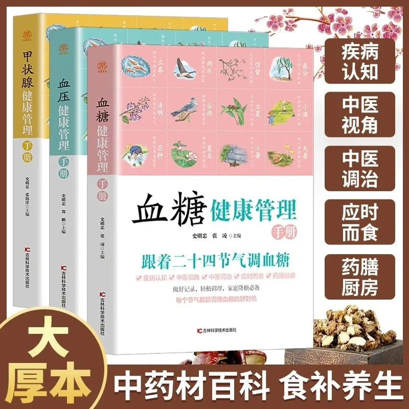 Blood Sugar, Blood Pressure, and Thyroid Health Management Guide: Traditional Chinese Methods for Optimal Well-being