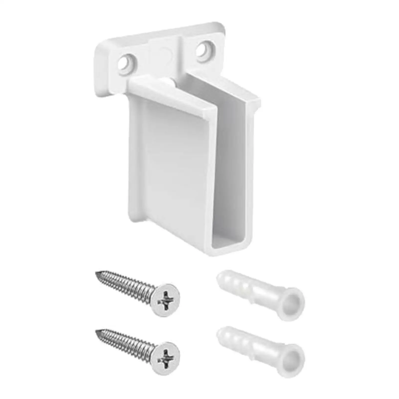 Wall Mount Bracket with Screws Portable Wire Rack End Bracket Wire Shelf Corner Support Bracket for Closet RV Cabinet Wall Home