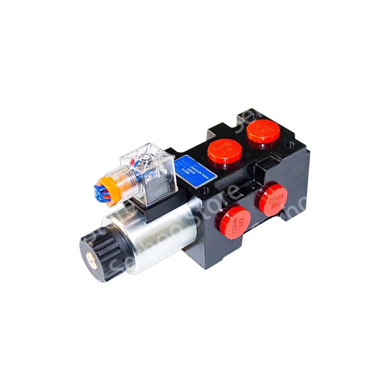 

12V/24V Hydraulic solenoid electromagnetic shunt HSV6 selection oil circuit switching drainage