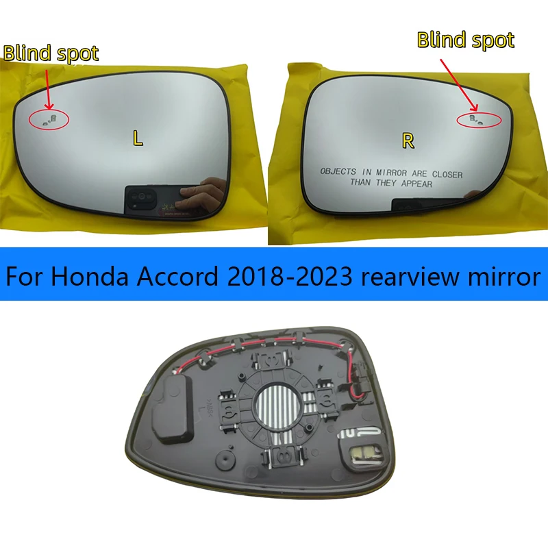 

Car blind spot heating mirror for the American version of Honda Accord 2018-2023 mirror rearview mirror reflector surface