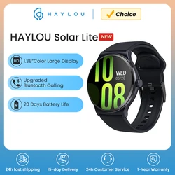 HAYLOU Solar Lite inteligentny zegarek 100 trybów treningów Smartwatch tętno monitorowanie tlenu we krwi testowanie stresu podczas snu zegarek sportowy