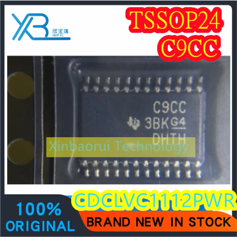 

(5/50pieces) CDCLVC1112PWR CDCLVC1112 Code C9CC TSSOP24 Clock Buffer IC Brand new good quality spot