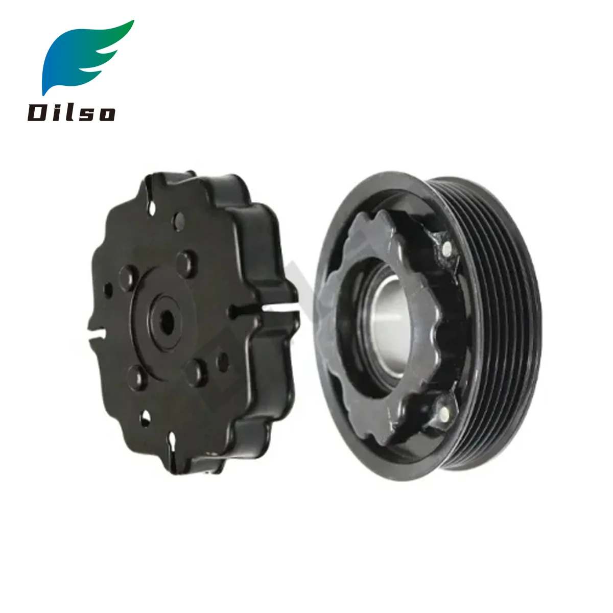 AC  Air Conditioning Compressor Clutch Pulley 6SEU12C For SKODA FABIA 6Y SEAT IBIZA CORDOBA VW POLO 9N  6Q0820803G 6Q0820803D