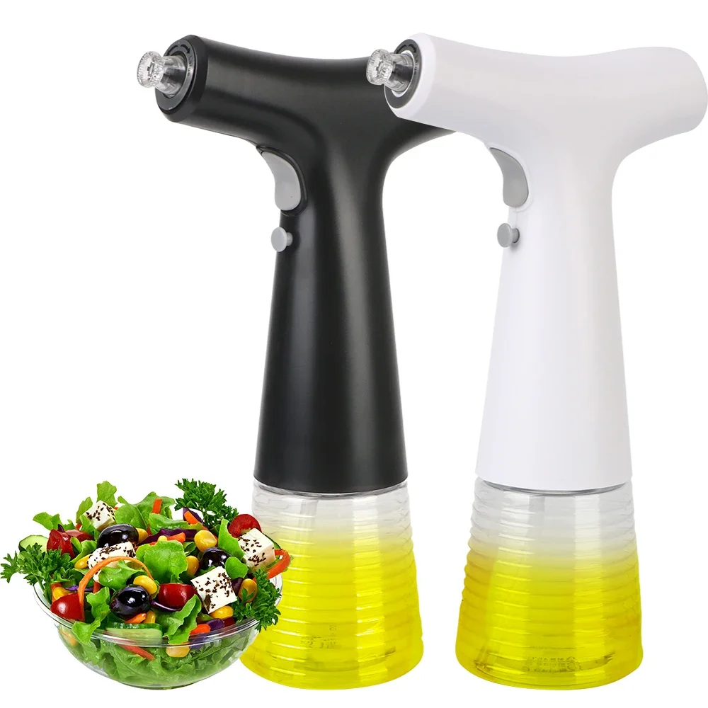 BBQ Kitchen Oil-Bolister, Creactive Sliver-Sauce Pair Bottle, USB Charging, Electric Olive Oil