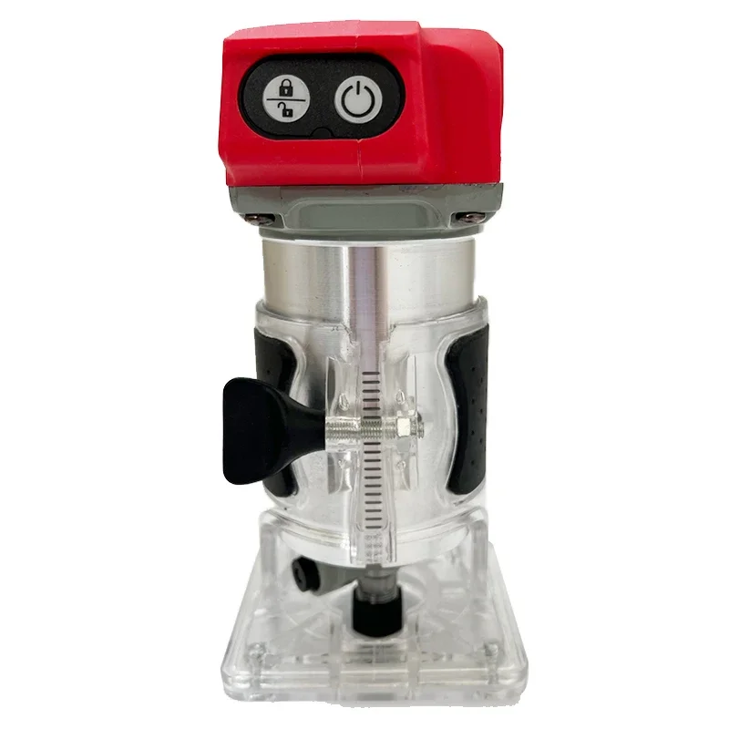 Aparador elétrico sem escova milwaukee, 800w, 30000rpm, roteador compacto sem fio, 5 velocidades, máquina de corte de madeira para bateria