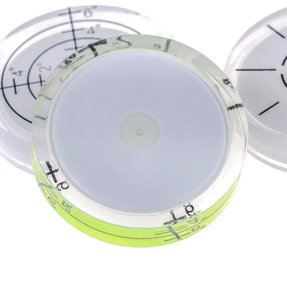 1Pc 32mm Spirit Bubble Level Degree Marking Level Round Measuring Meter Acrylic For Construction Manual Tools Parts